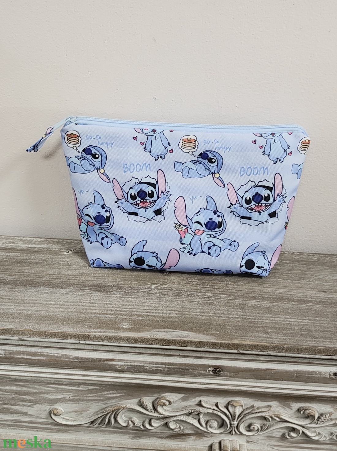 Stitches cipzáras neszeszer - táska & tok - neszesszer - Meska.hu