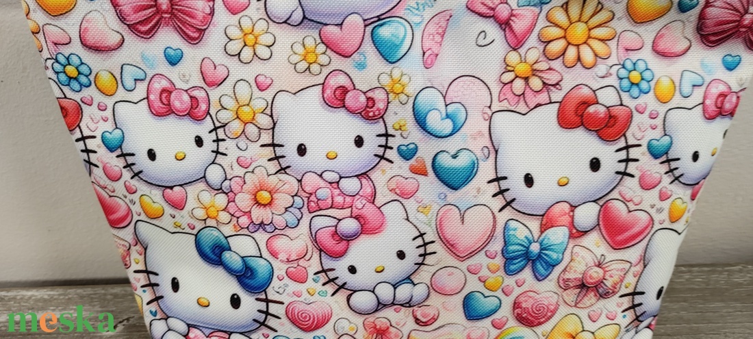 Hello Kitty cipzáras neszeszer - táska & tok - neszesszer - Meska.hu
