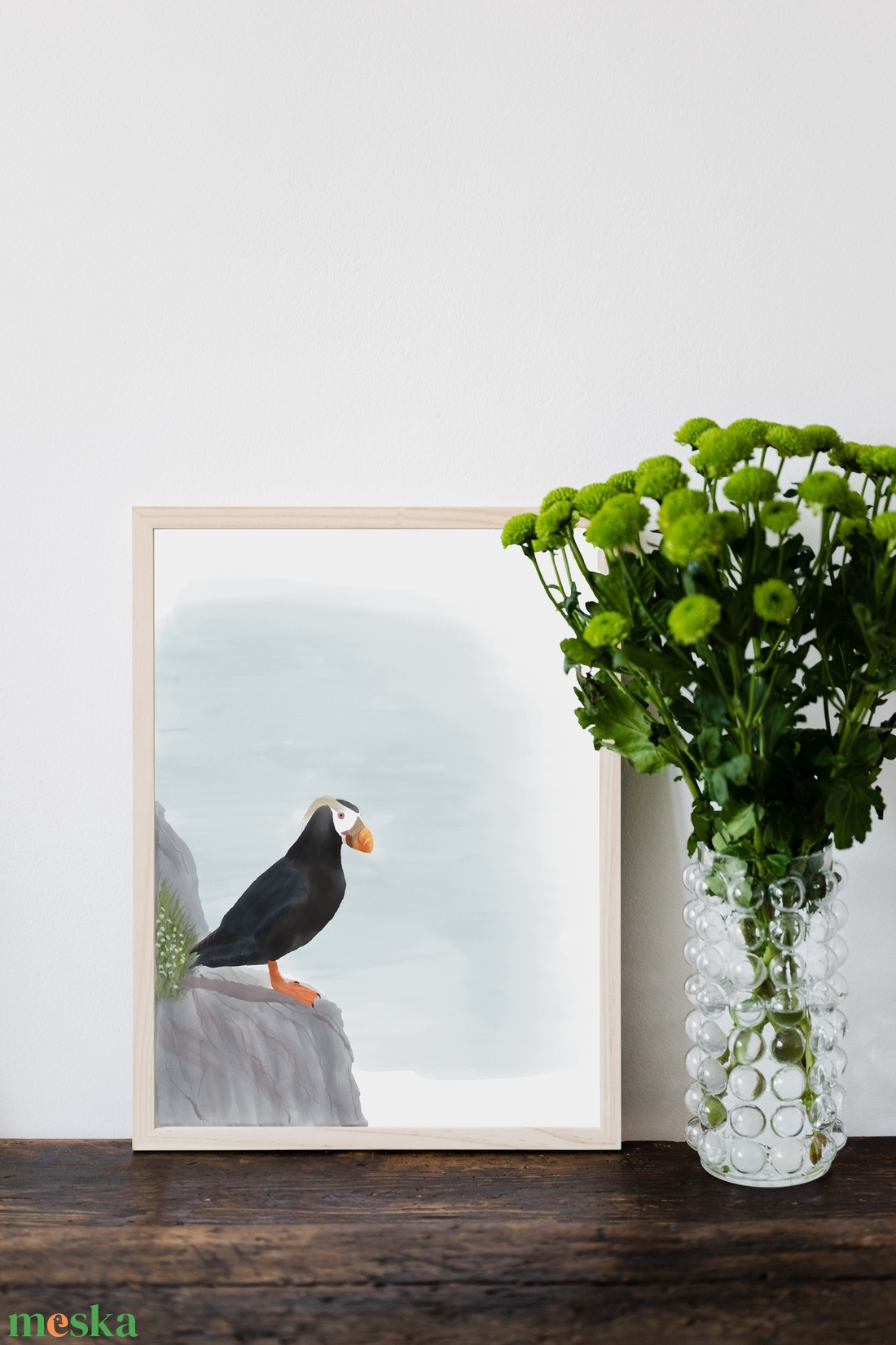 Öreg kontyos lunda A4 giclée művészeti nyomat - otthon & lakás - dekoráció - kép & falikép - művészi nyomat - Meska.hu Öreg kontyos lunda A4 giclée művészeti nyomat - otthon & lakás - dekoráció - kép & falikép - művészi nyomat - Meska.hu