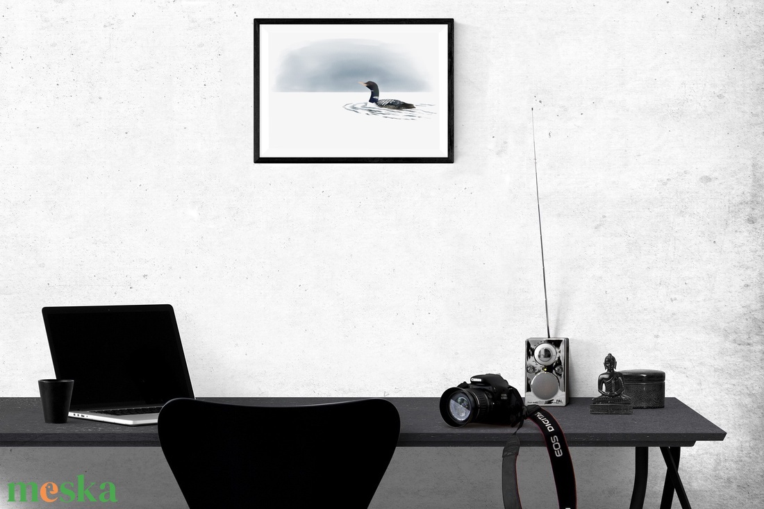 Öreg nászruhás fehárcsőrű búvár A4 giclée művészeti nyomat - otthon & életmód - dekoráció - kép & falikép - kép & falikép - Meska.hu Öreg nászruhás fehárcsőrű búvár A4 giclée művészeti nyomat - otthon & életmód - dekoráció - kép & falikép - kép & falikép - Meska.hu