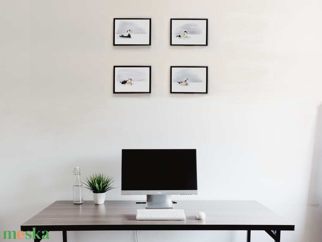 Nászruhás hím pehelyréce sorozat A4 giclée művészeti nyomat - otthon & életmód - dekoráció - kép & falikép - kép & falikép - Meska.hu Nászruhás hím pehelyréce sorozat A4 giclée művészeti nyomat - otthon & életmód - dekoráció - kép & falikép - kép & falikép - Meska.hu