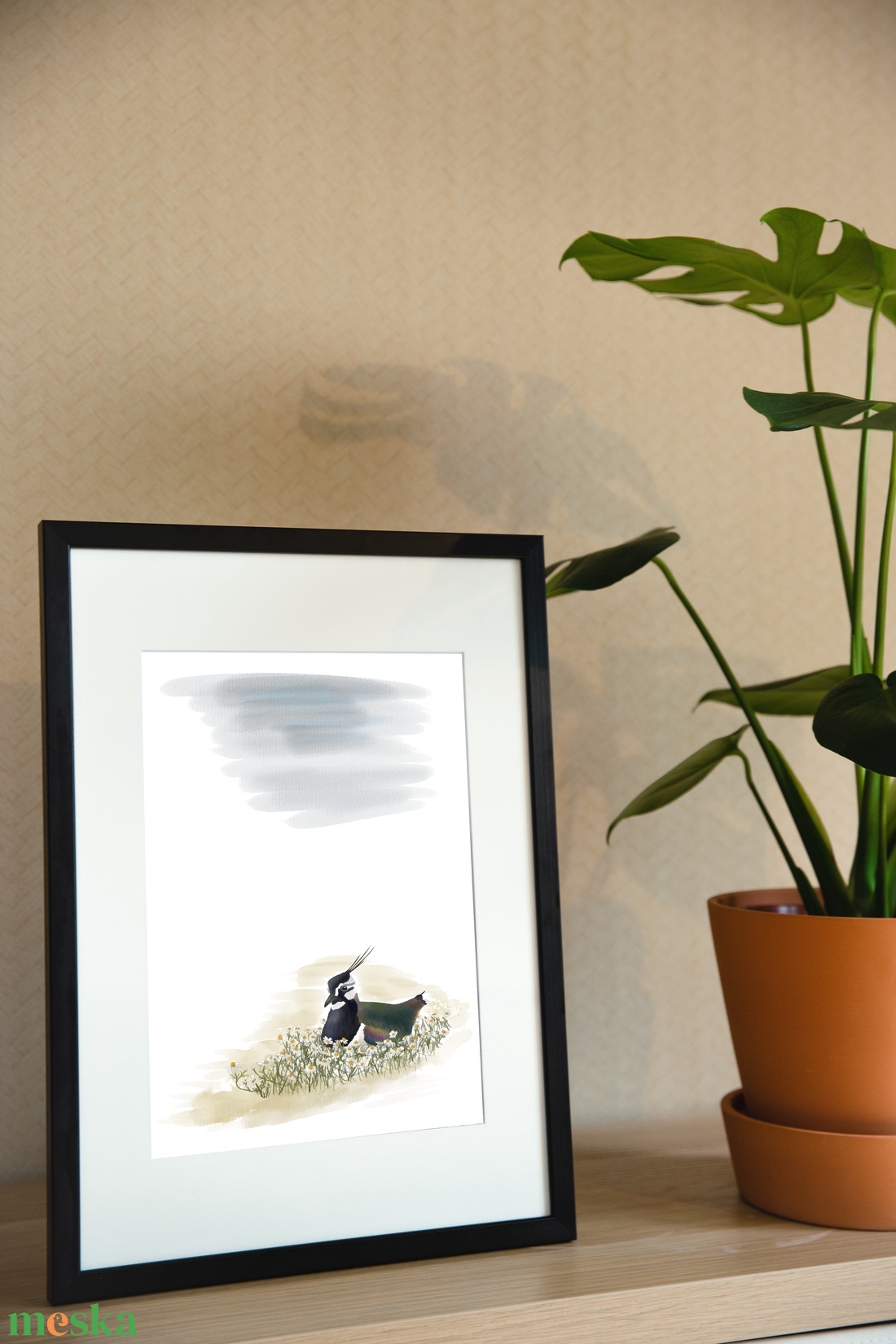 Kamillában költő bíbic - A4 giclée művészeti nyomat - otthon & életmód - dekoráció - kép & falikép - kép & falikép - Meska.hu Kamillában költő bíbic - A4 giclée művészeti nyomat - otthon & életmód - dekoráció - kép & falikép - kép & falikép - Meska.hu
