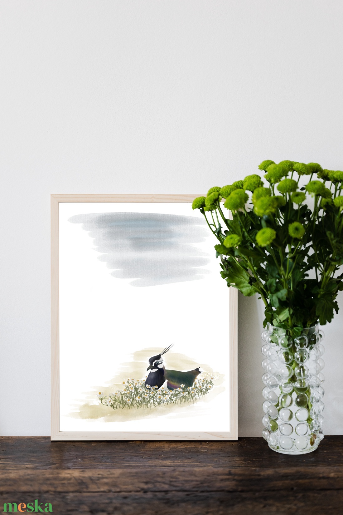 Kamillában költő bíbic - A4 giclée művészeti nyomat - otthon & életmód - dekoráció - kép & falikép - kép & falikép - Meska.hu Kamillában költő bíbic - A4 giclée művészeti nyomat - otthon & életmód - dekoráció - kép & falikép - kép & falikép - Meska.hu