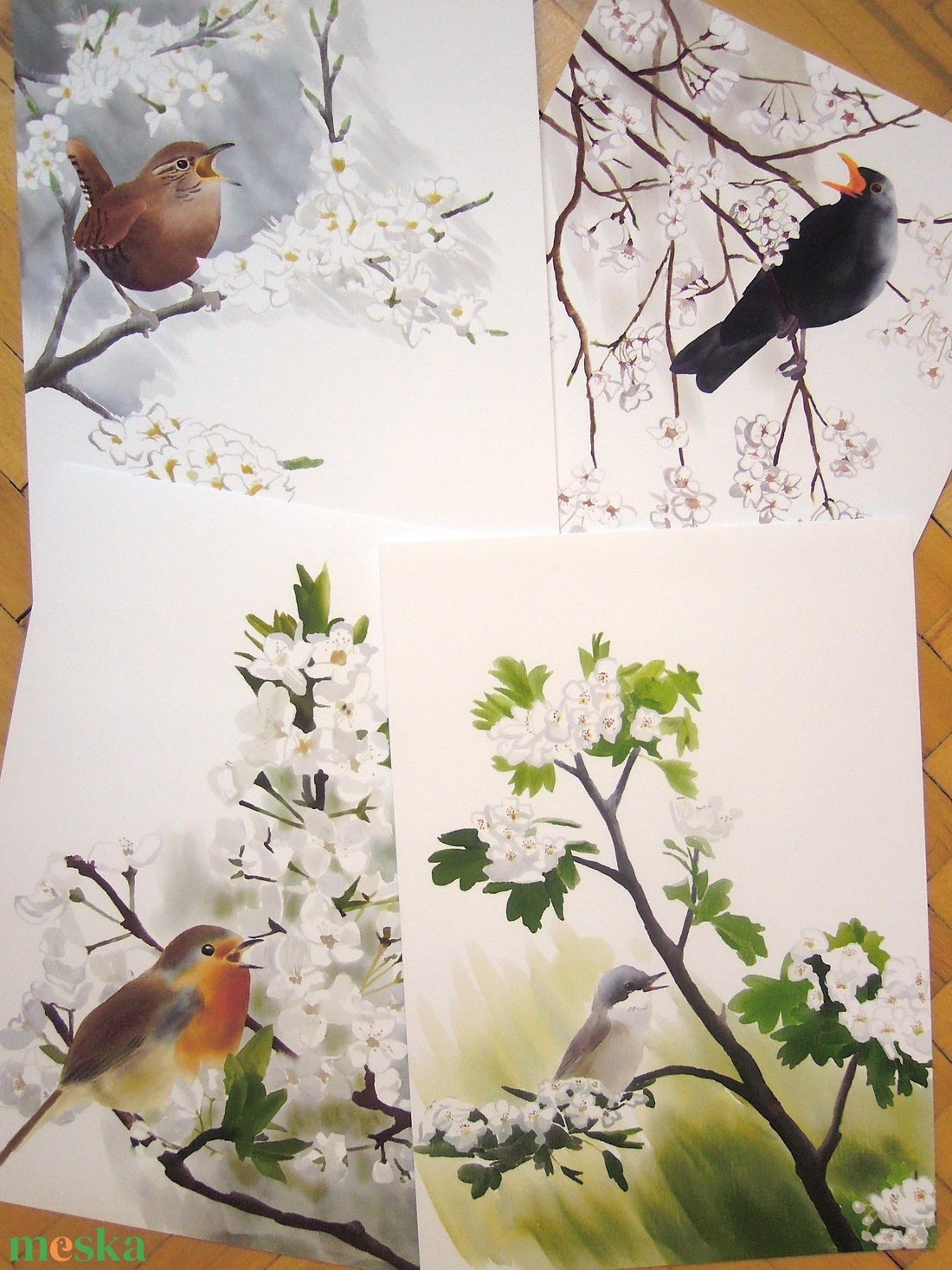 Énekesmadarak sorozat A4 giclée művészeti nyomat - otthon & életmód - dekoráció - kép & falikép - kép & falikép - Meska.hu Énekesmadarak sorozat A4 giclée művészeti nyomat - otthon & életmód - dekoráció - kép & falikép - kép & falikép - Meska.hu