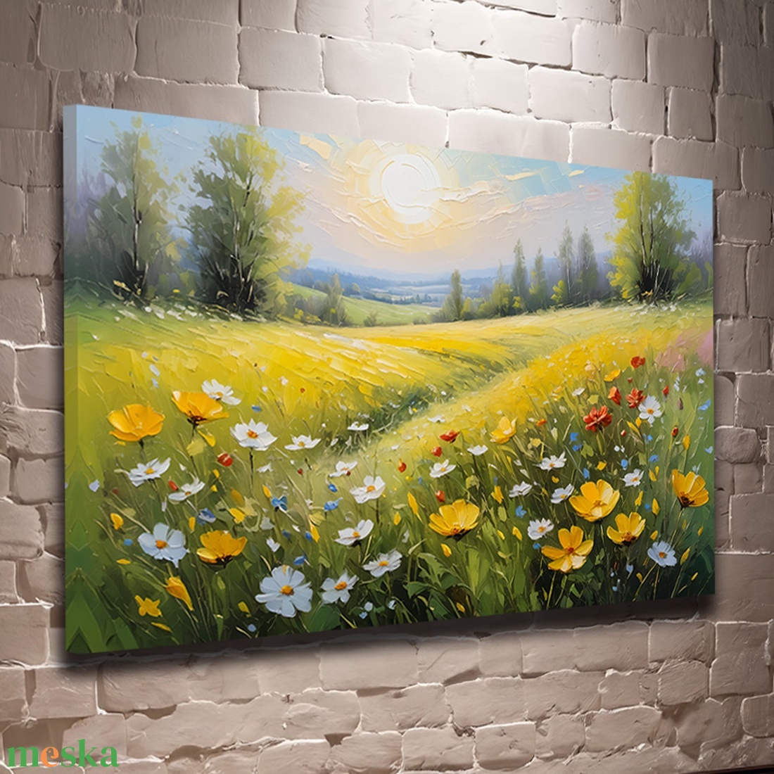 Színes virágok a réten virágos falikép - vászonkép 60x40 cm - otthon & életmód - dekoráció - kép & falikép - vászonkép - Meska.hu Színes virágok a réten virágos falikép - vászonkép 60x40 cm - otthon & életmód - dekoráció - kép & falikép - vászonkép - Meska.hu