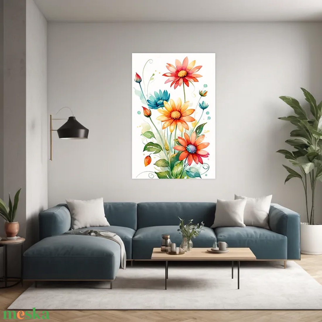 Színes absztrakt virágok 3 virágos falikép. Vászonkép 40x60 cm - otthon & életmód - dekoráció - kép & falikép - vászonkép - Meska.hu Színes absztrakt virágok 3 virágos falikép. Vászonkép 40x60 cm - otthon & életmód - dekoráció - kép & falikép - vászonkép - Meska.hu