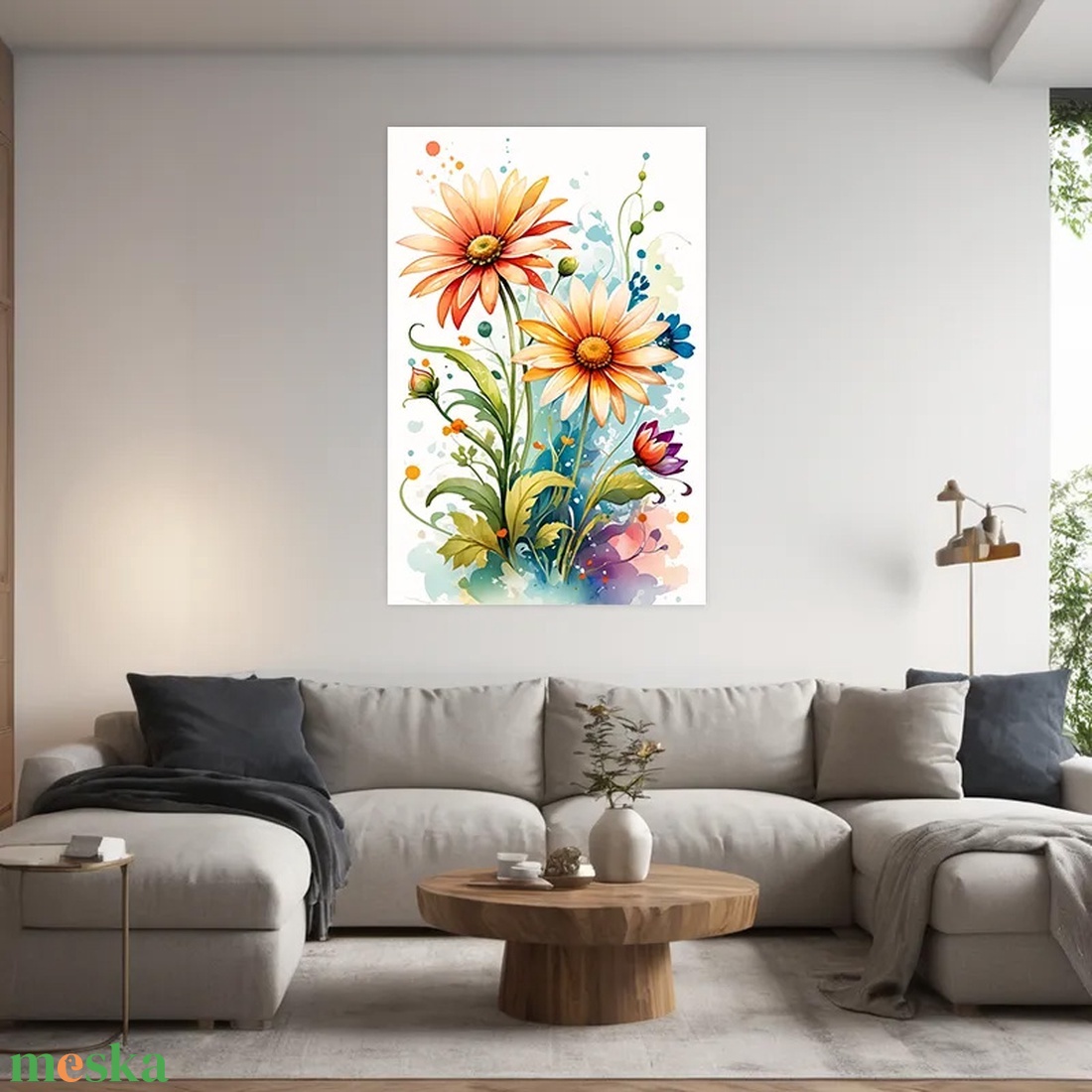 Színes absztrakt virágok 4 virágos falikép. Vászonkép 40x60 cm - otthon & életmód - dekoráció - kép & falikép - vászonkép - Meska.hu Színes absztrakt virágok 4 virágos falikép. Vászonkép 40x60 cm - otthon & életmód - dekoráció - kép & falikép - vászonkép - Meska.hu