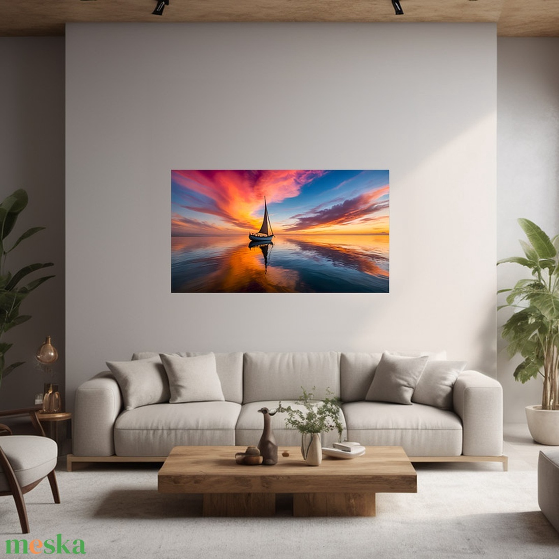 Vitorlás a színes naplementében tájkép - vászonkép 60x34 cm - otthon & életmód - dekoráció - kép & falikép - vászonkép - Meska.hu Vitorlás a színes naplementében tájkép - vászonkép 60x34 cm - otthon & életmód - dekoráció - kép & falikép - vászonkép - Meska.hu