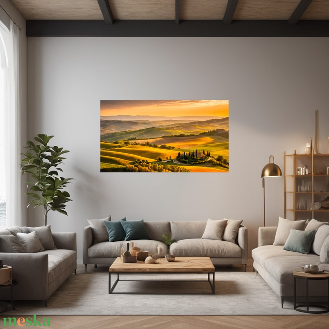 Őszi reggel toszkánában. Toszkána tájkép falikép - vászonkép 60x34 cm - otthon & életmód - dekoráció - kép & falikép - vászonkép - Meska.hu Őszi reggel toszkánában. Toszkána tájkép falikép - vászonkép 60x34 cm - otthon & életmód - dekoráció - kép & falikép - vászonkép - Meska.hu