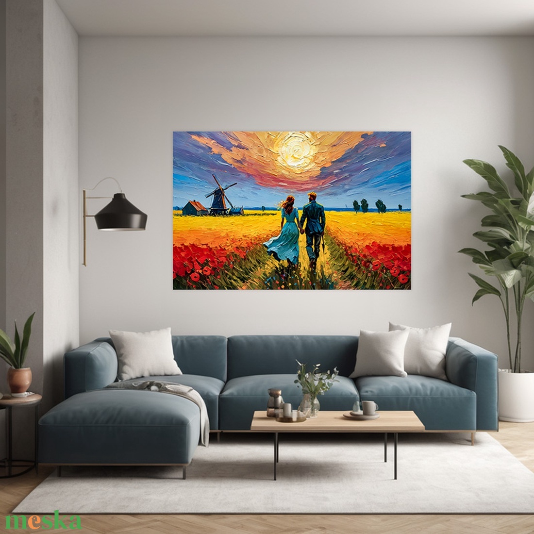 Séta a virágos mezőn festmény falikép vászonkép 60x40 cm - otthon & életmód - dekoráció - kép & falikép - vászonkép - Meska.hu Séta a virágos mezőn festmény falikép vászonkép 60x40 cm - otthon & életmód - dekoráció - kép & falikép - vászonkép - Meska.hu