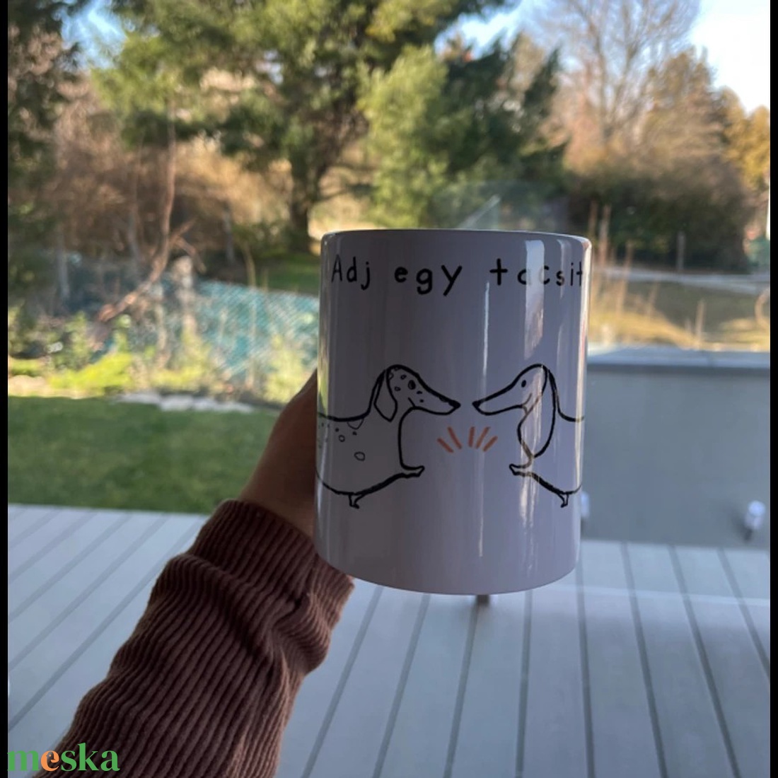 Tacsi bögre - Adj egy tacsit! - otthon & életmód - konyhafelszerelés, tálalás - tálalás - bögre & csésze - Meska.hu