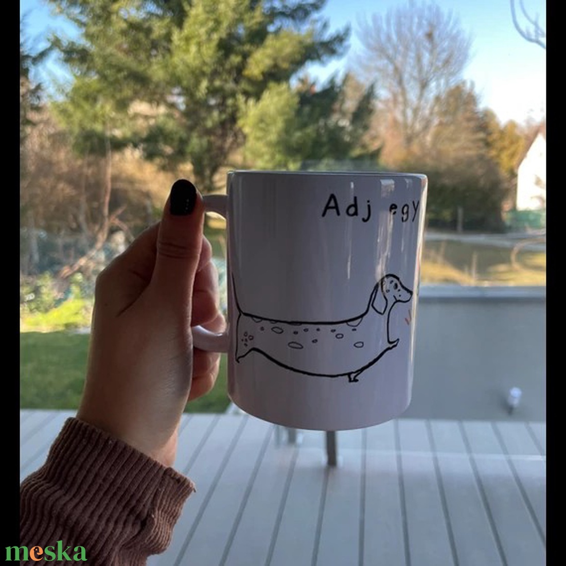 Tacsi bögre - Adj egy tacsit! - otthon & életmód - konyhafelszerelés, tálalás - tálalás - bögre & csésze - Meska.hu