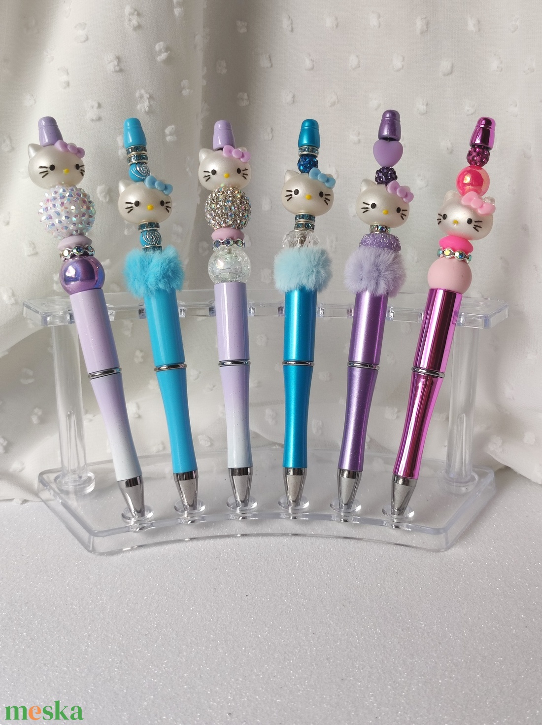 Egyedi Hello Kitty tollak - otthon & életmód - papír, írószer - ceruza & toll - Meska.hu