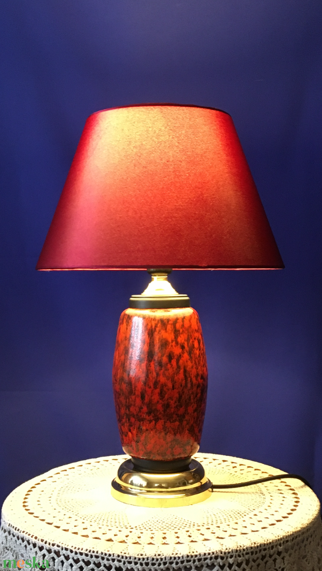 hangulatos dekoratív asztali lámpa - otthon & életmód - lámpa - asztali lámpa - Meska.hu