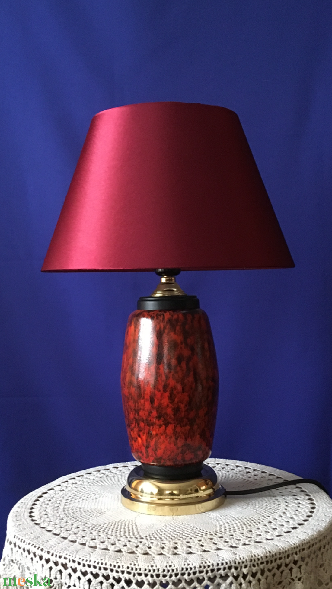 hangulatos dekoratív asztali lámpa - otthon & életmód - lámpa - asztali lámpa - Meska.hu