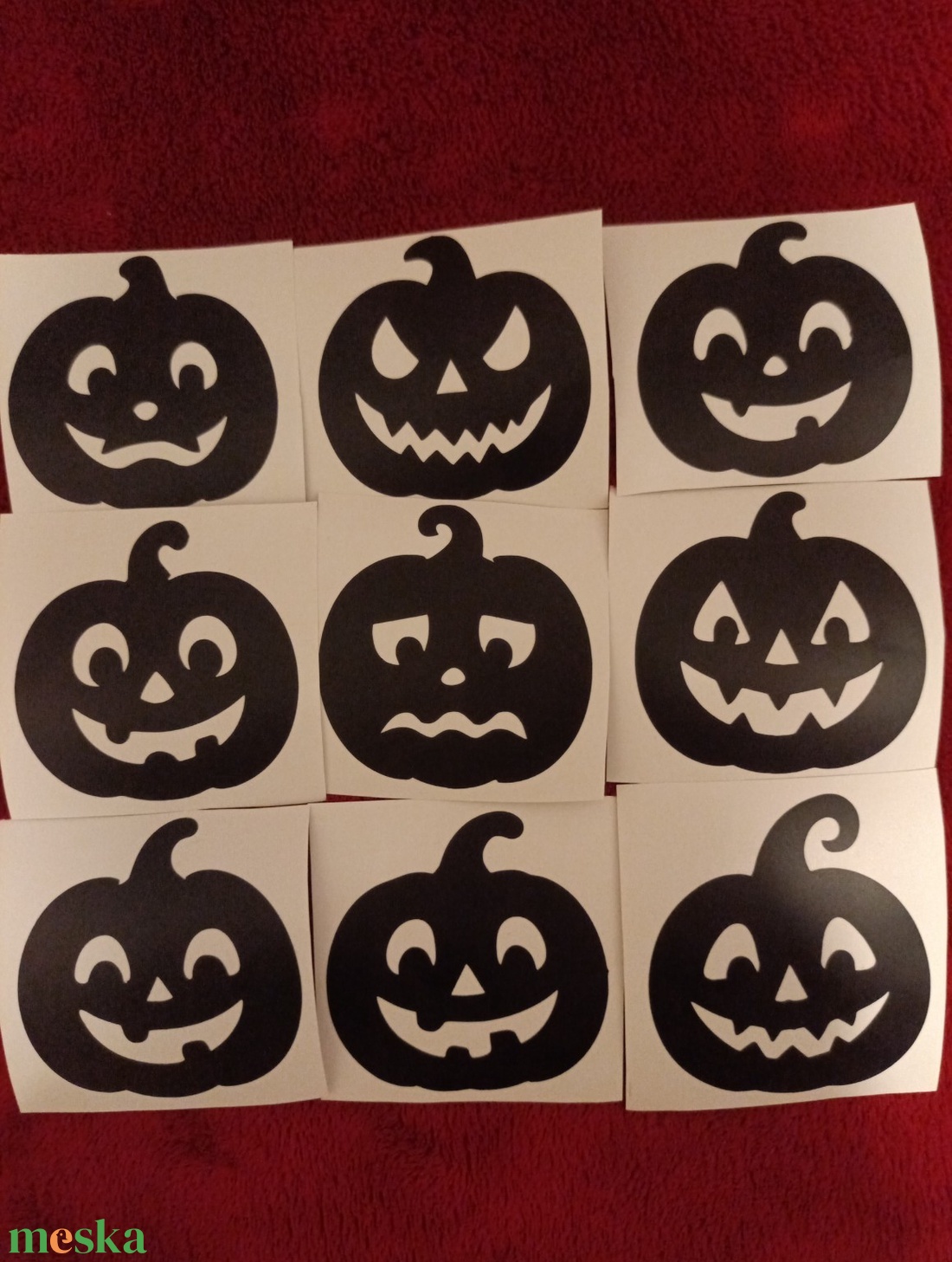 Mini Halloween tök matrica szett - otthon & életmód - dekoráció - halloween - halloweeni dekoráció - Meska.hu Mini Halloween tök matrica szett - otthon & életmód - dekoráció - halloween - halloweeni dekoráció - Meska.hu