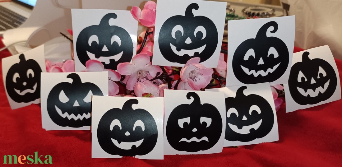 Mini Halloween tök matrica szett - otthon & életmód - dekoráció - halloween - halloweeni dekoráció - Meska.hu Mini Halloween tök matrica szett - otthon & életmód - dekoráció - halloween - halloweeni dekoráció - Meska.hu