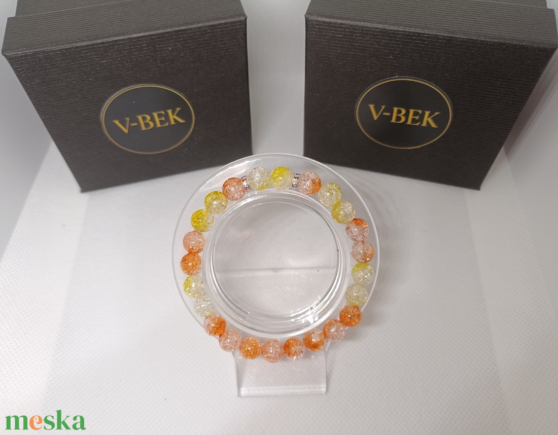 Naplemente Kacaj - ékszer - karkötő - gyöngyös karkötő - Meska.hu