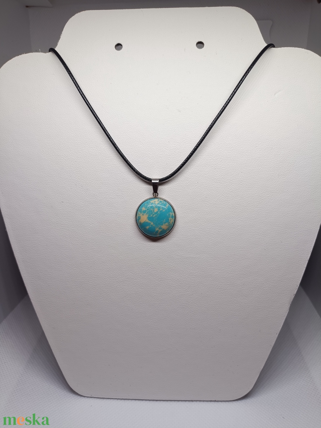 Celestial Gem Pendant Collection - Világos türkiz tengerhatású medál - ékszer - nyaklánc - medálos nyaklánc - Meska.hu