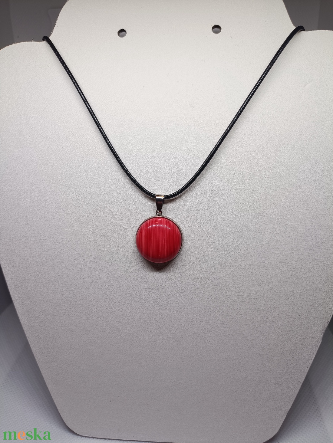 Celestial Gem Pendant Collection - Piros láng mintás medál - ékszer - nyaklánc - medálos nyaklánc - Meska.hu