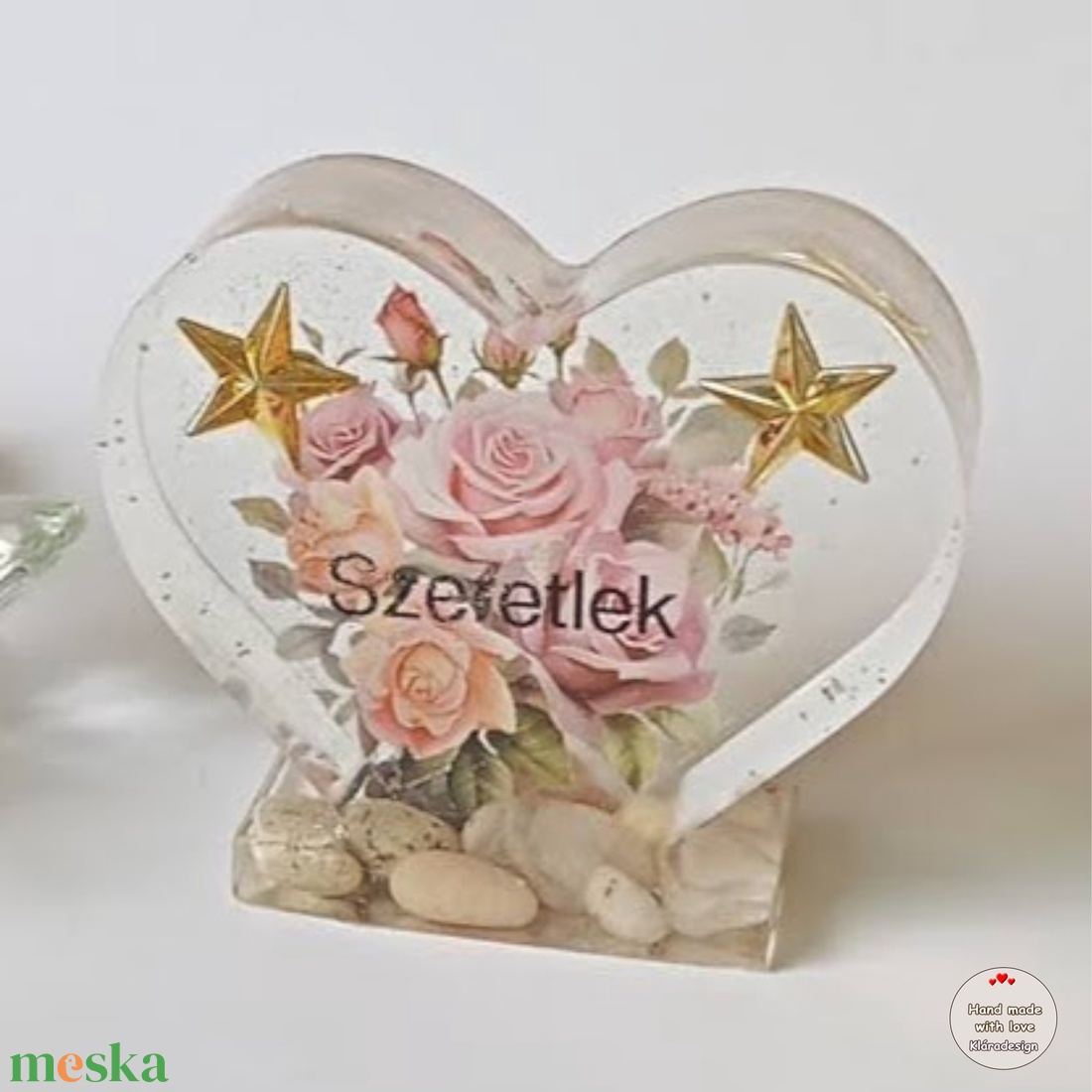 Szív szeretlek felirattal - otthon & életmód - dekoráció - dísztárgy - Meska.hu Szív szeretlek felirattal - otthon & életmód - dekoráció - dísztárgy - Meska.hu