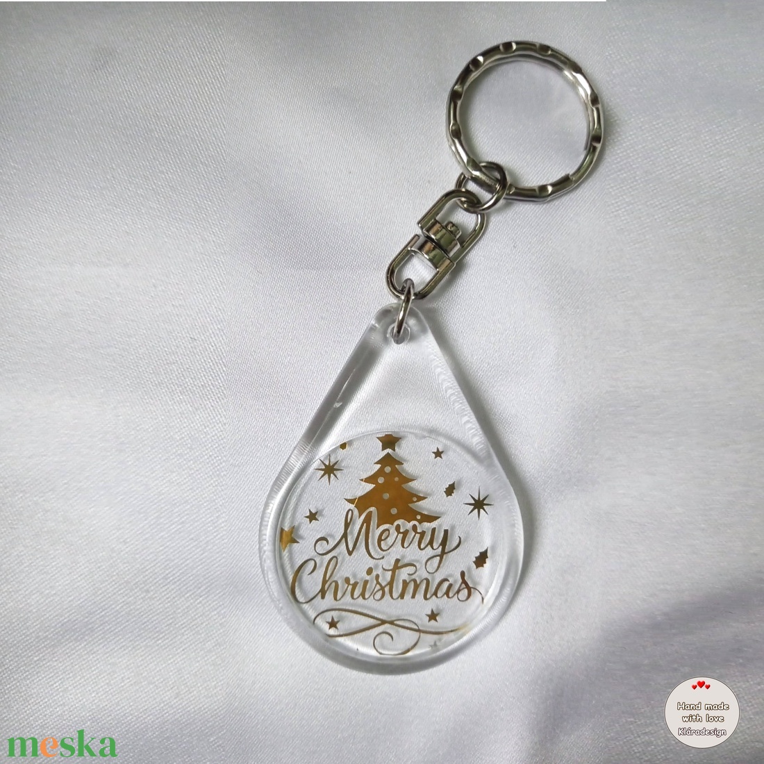 Karácsonyi kulcstartó - táska & tok - kulcstartó & táskadísz - kulcstartó - Meska.hu