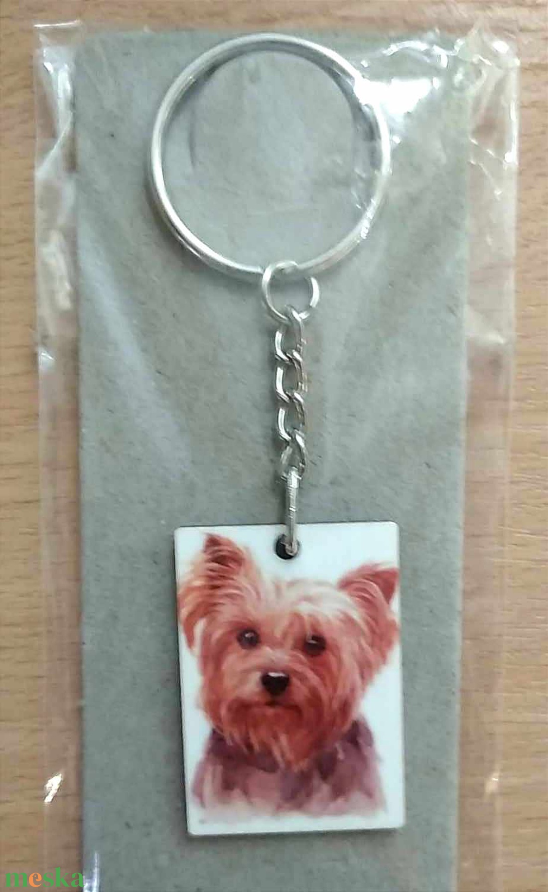Yorkie kutyás kulcstartó  - táska & tok - kulcstartó & táskadísz - kulcstartó - Meska.hu
