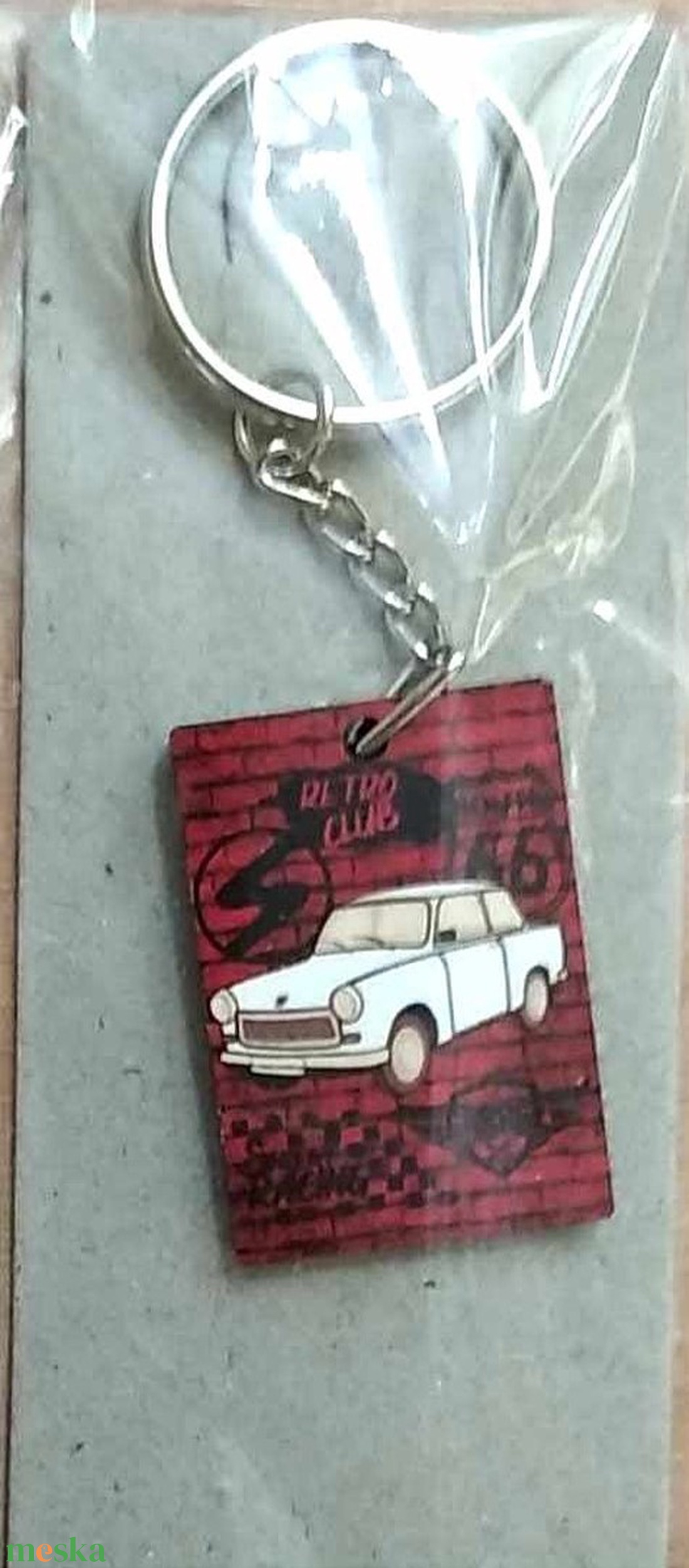 Trabant autós kulcstartó  - táska & tok - kulcstartó & táskadísz - kulcstartó - Meska.hu