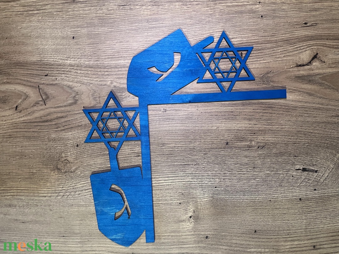 Dekoratív Fa Dreidel és Dávid-csillag, Hanuka Sarokdísz - karácsony - karácsonyi lakásdekoráció - karácsonyi ajtódíszek - Meska.hu Dekoratív Fa Dreidel és Dávid-csillag, Hanuka Sarokdísz - karácsony - karácsonyi lakásdekoráció - karácsonyi ajtódíszek - Meska.hu