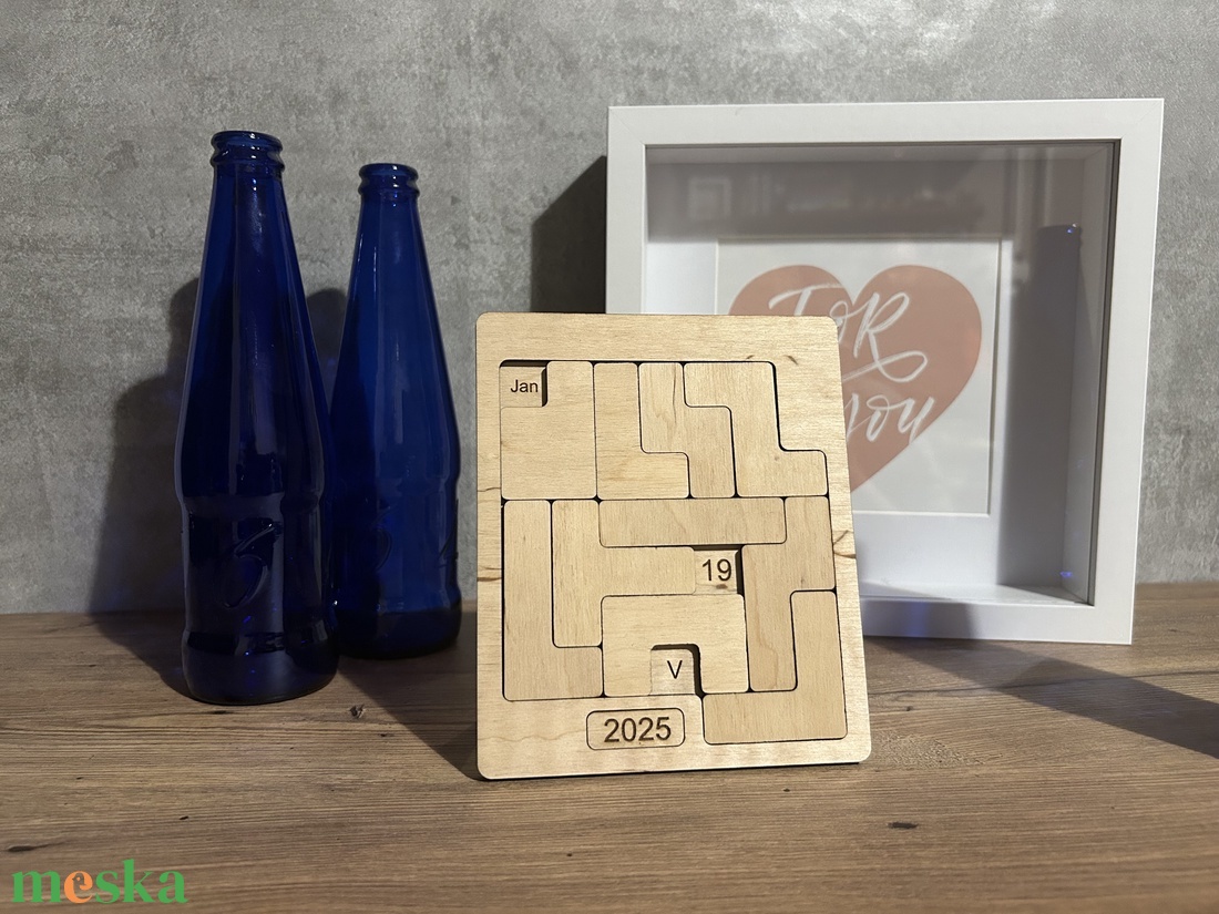 Személyre szabható fa puzzle-naptár kreatív megoldás a mindennapokra - naptár - otthon & életmód - dekoráció - fali és függő dekoráció - falinaptár & öröknaptár - Meska.hu Személyre szabható fa puzzle-naptár kreatív megoldás a mindennapokra - naptár - otthon & életmód - dekoráció - fali és függő dekoráció - falinaptár & öröknaptár - Meska.hu