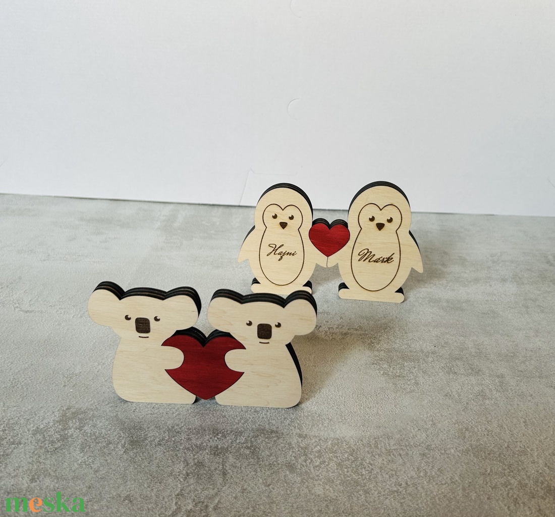 Pingvines fa puzzle személyre szabható Valentin-napi ajándék - otthon & életmód - dekoráció - dísztárgy - Meska.hu Pingvines fa puzzle személyre szabható Valentin-napi ajándék - otthon & életmód - dekoráció - dísztárgy - Meska.hu
