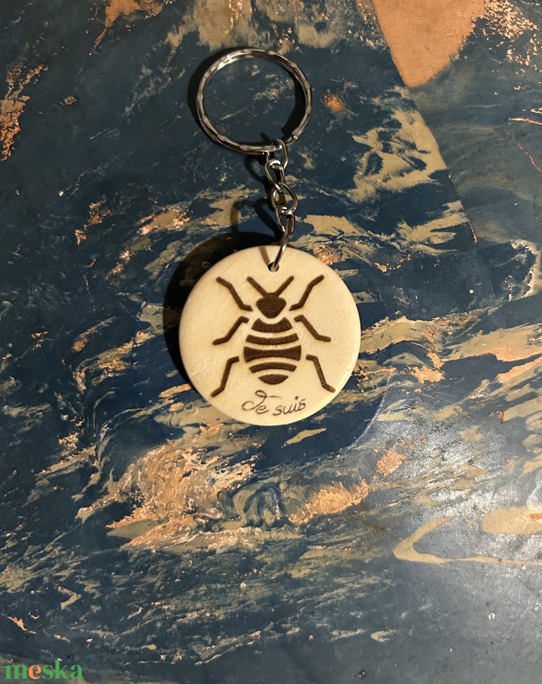 Je suis poloska � Egy kulcstartó, ami nem kér bocsánatot a jelenlétéért - táska & tok - kulcstartó & táskadísz - kulcstartó - Meska.hu