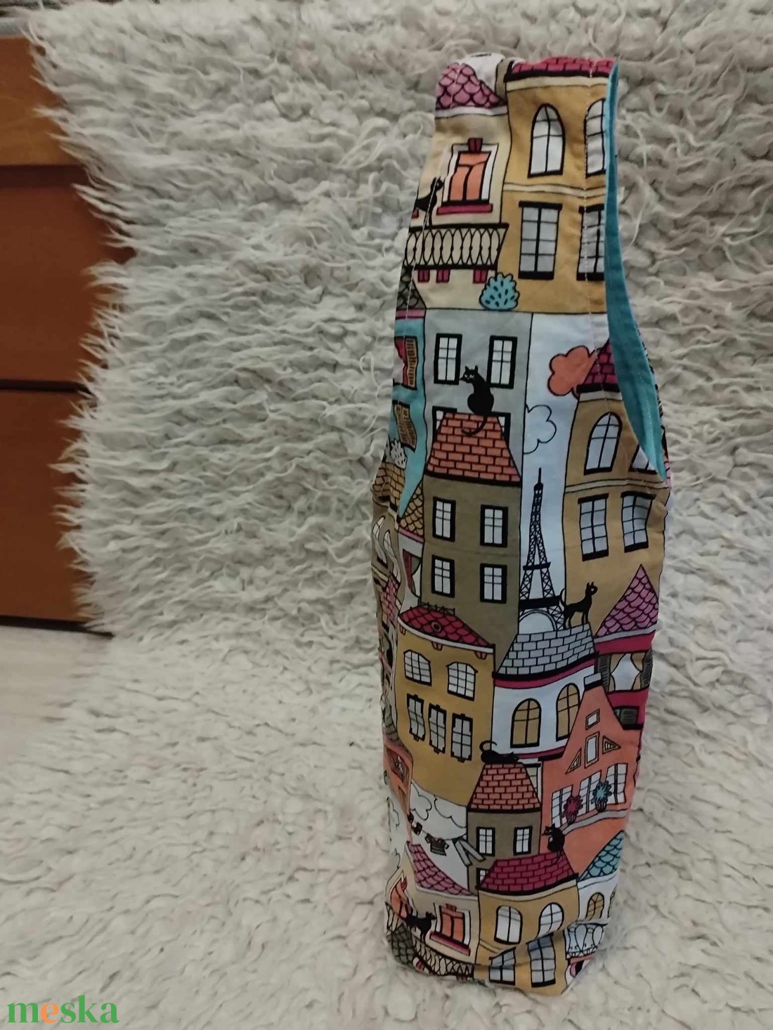 Textil boros, italos táska - otthon & életmód - konyhafelszerelés, tálalás - italos kellékek - italtartó - Meska.hu