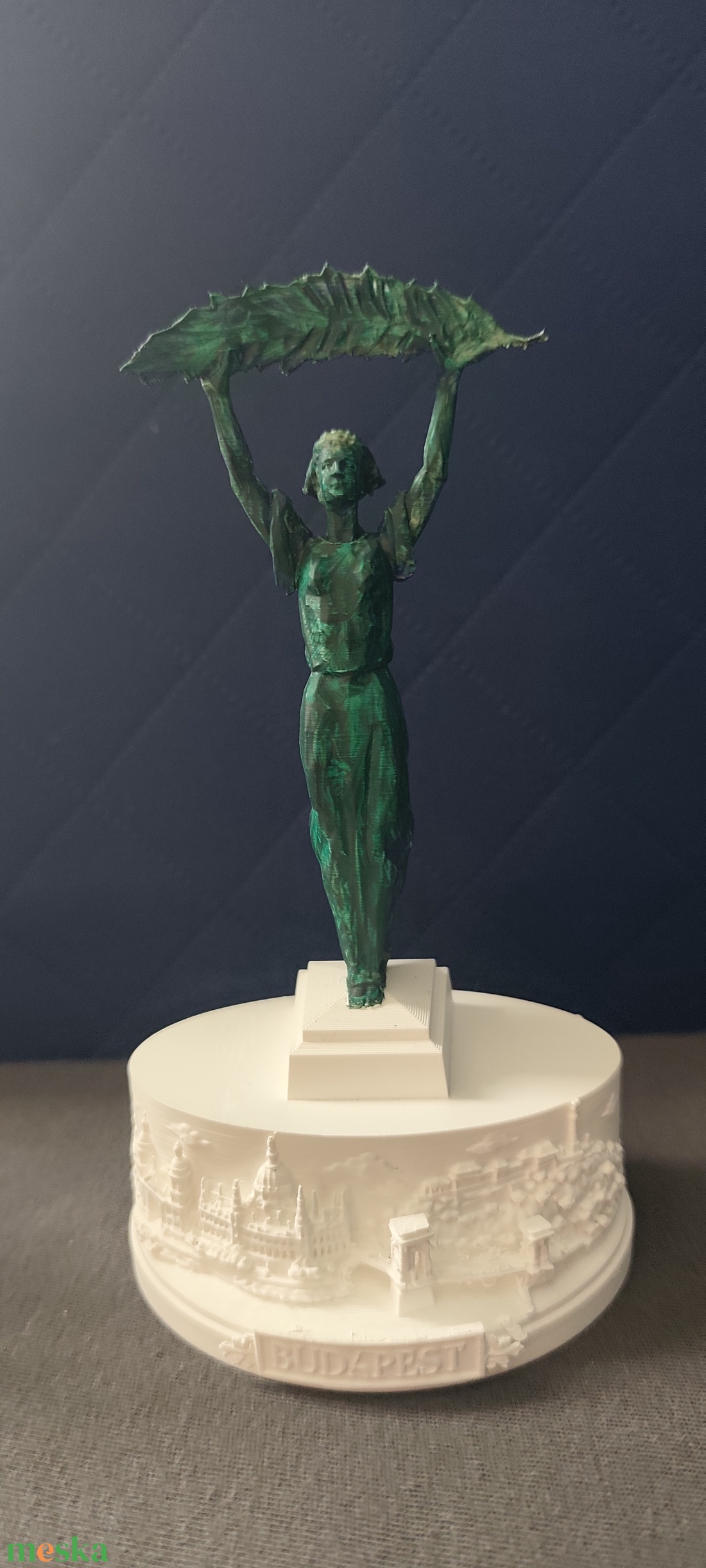  18cm magas Szabadságszobor 3d talapzaton  - otthon & életmód - dekoráció - asztal és polc dekoráció - könyvszobor - Meska.hu