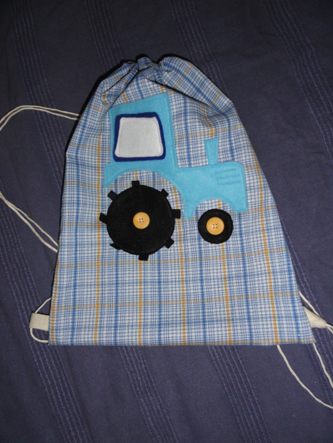 traktoros tornazsák -  - Meska.hu