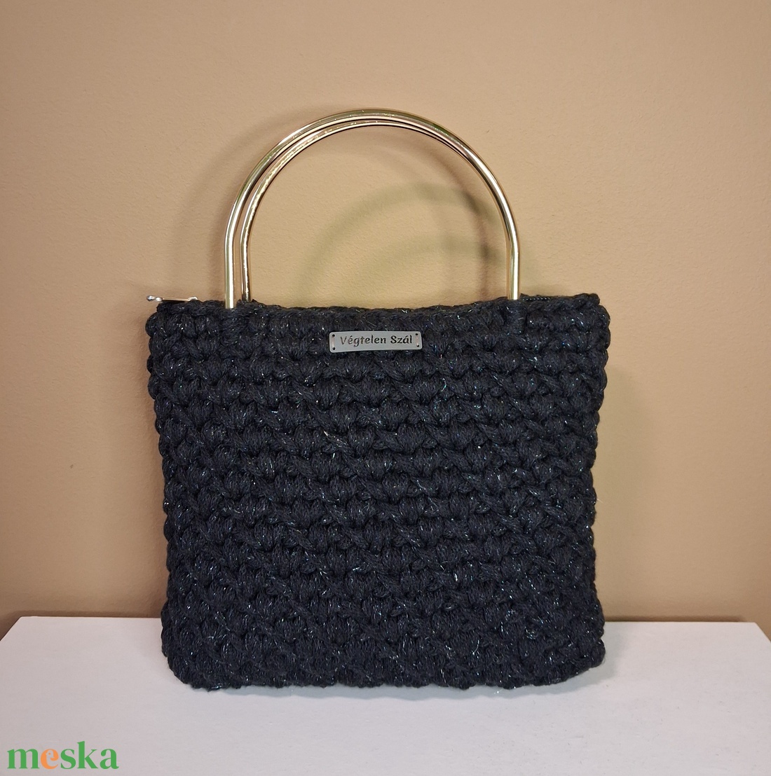 Alkalmi horgolt táska - táska & tok - kézitáska & válltáska - vállon átvethető táska - Meska.hu