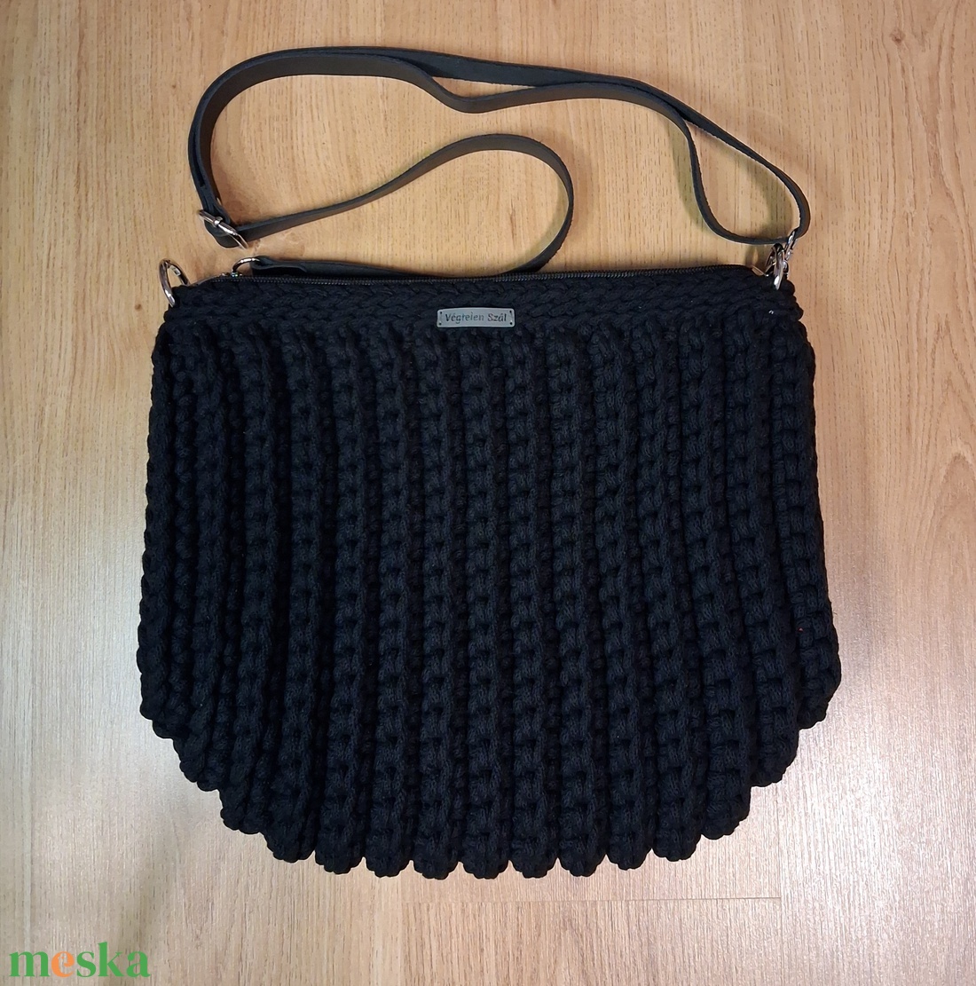 Horgolt táska  - táska & tok - kézitáska & válltáska - nagy pakolós táska - Meska.hu
