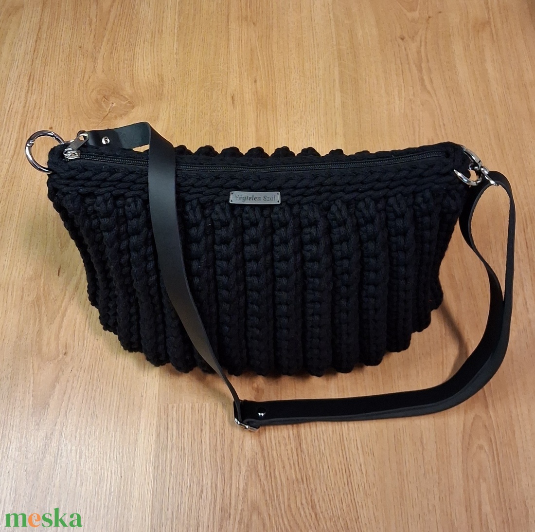 Horgolt táska  - táska & tok - kézitáska & válltáska - nagy pakolós táska - Meska.hu