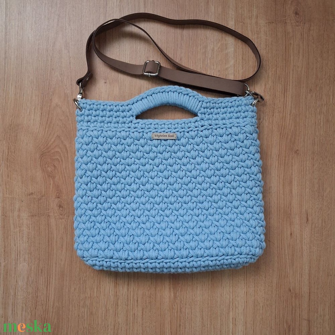 Horgolt táska - táska & tok - kézitáska & válltáska - válltáska - Meska.hu