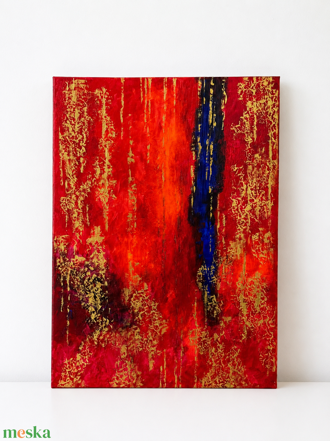 Narancsáram - Akril festmény vásznon, 60x80 cm - művészet - festmény - akril - Meska.hu
