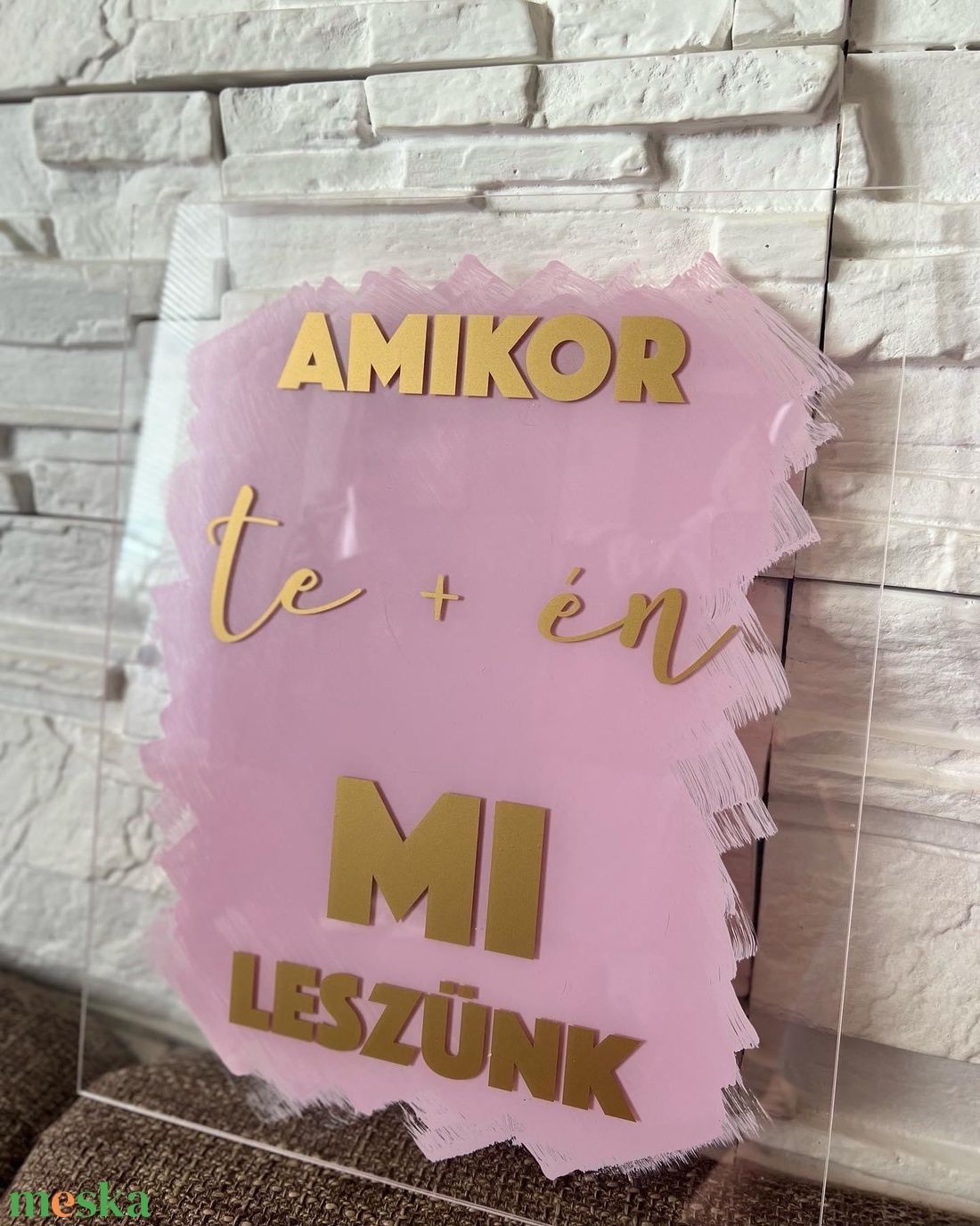 Vicces esküvői plexi táblák  - esküvő - dekoráció - tábla & jelzés - Meska.hu