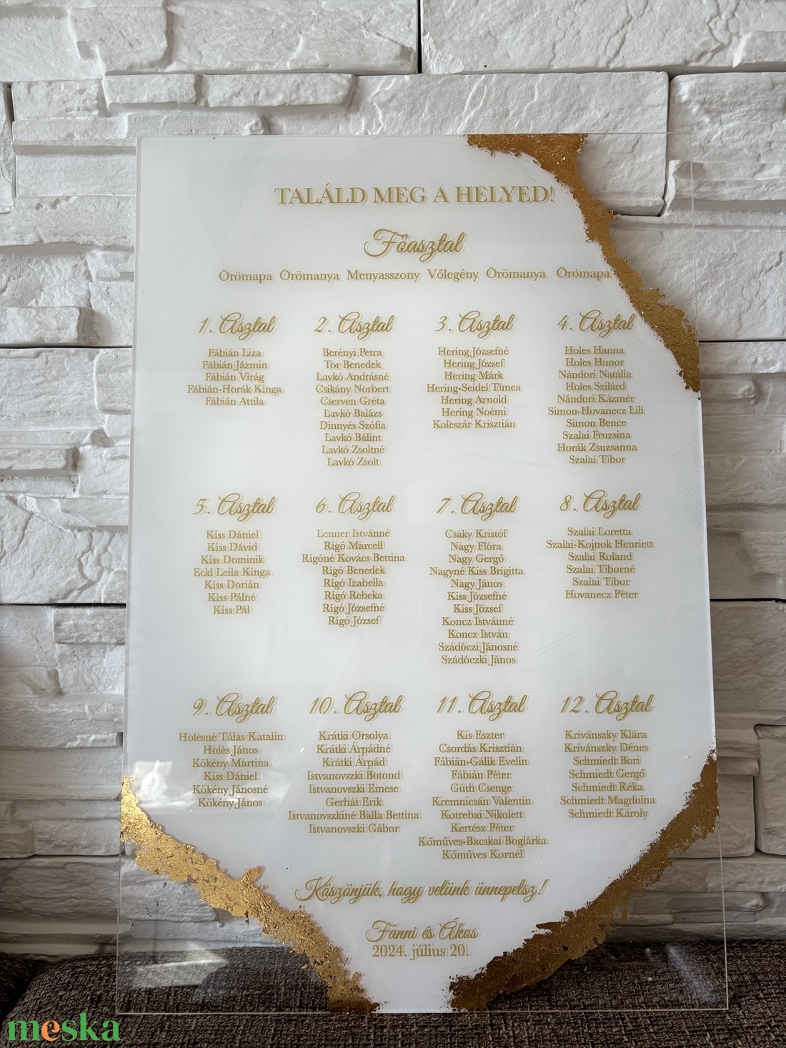 Esküvői plexi ültetésrend tábla - esküvő - dekoráció - tábla & jelzés - Meska.hu Esküvői plexi ültetésrend tábla - esküvő - dekoráció - tábla & jelzés - Meska.hu