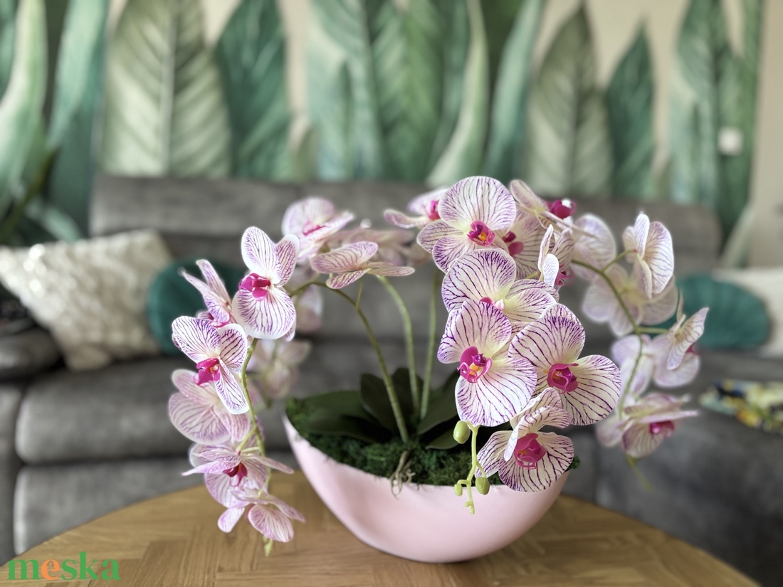 4 szálas gyönyörű élethű orchidea dísz - otthon & életmód - dekoráció - virágdísz és tartó - csokor & virágdísz - Meska.hu 4 szálas gyönyörű élethű orchidea dísz - otthon & életmód - dekoráció - virágdísz és tartó - csokor & virágdísz - Meska.hu