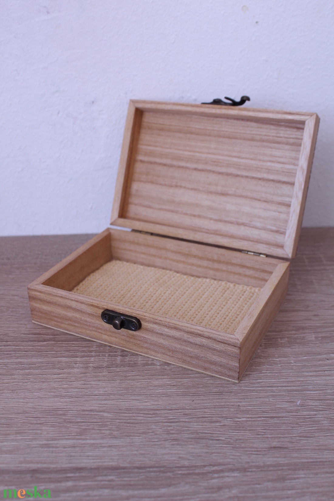 Fadoboz tűzgrafikai díszítéssel 1# - otthon & életmód - dekoráció - asztal és polc dekoráció - díszdoboz - Meska.hu