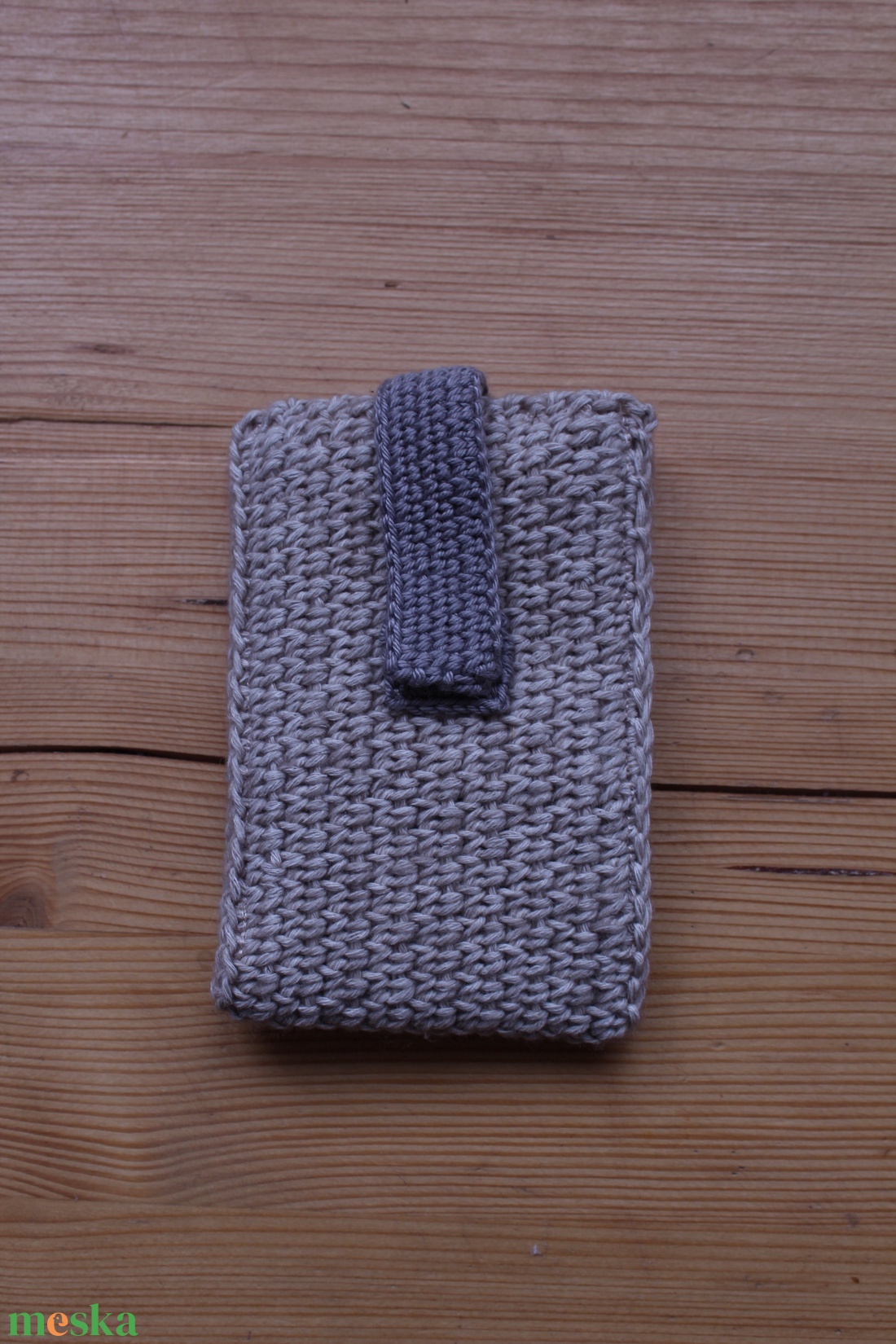 Horgolt (s varrott) irattartó #4 - táska & tok - pénztárca & más tok - kártyatartó & irattartó - Meska.hu