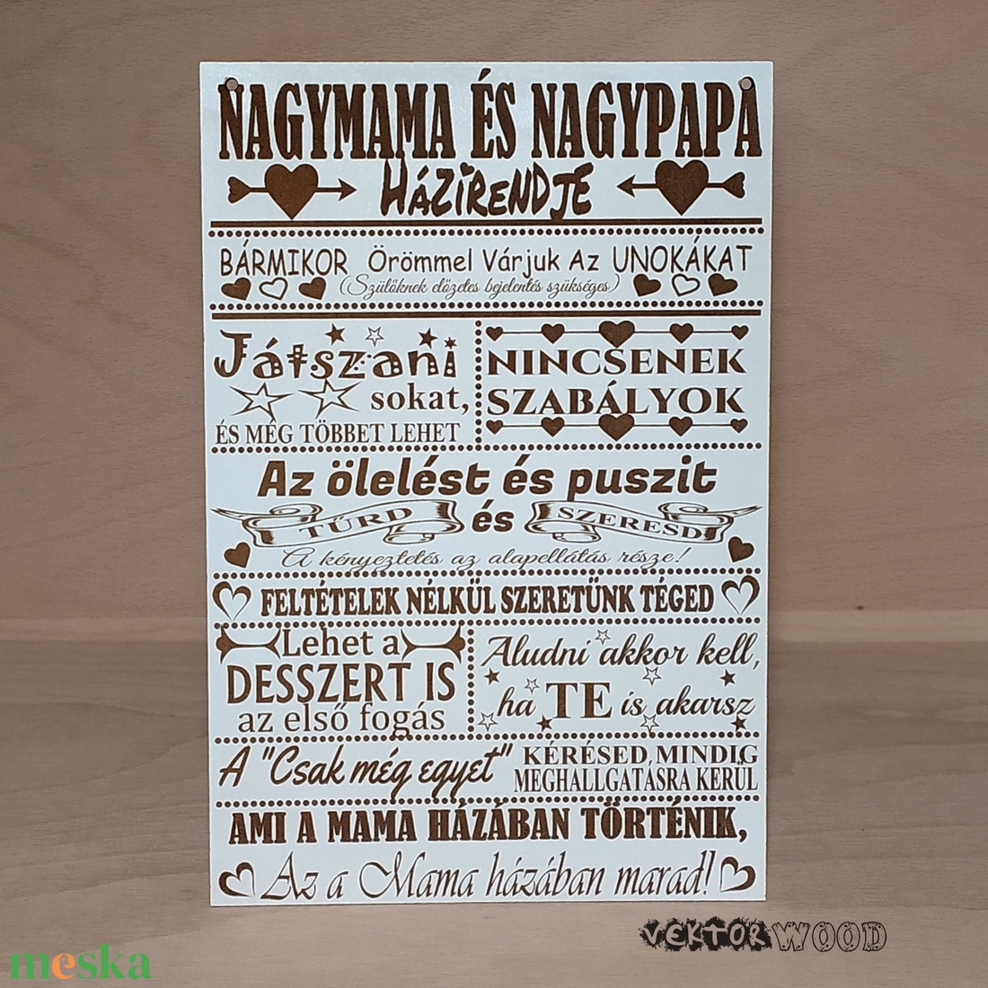 Nagymama és Nagypapa házirendje tábla - otthon & életmód - dekoráció - kép & falikép - táblakép - Meska.hu Nagymama és Nagypapa házirendje tábla - otthon & életmód - dekoráció - kép & falikép - táblakép - Meska.hu