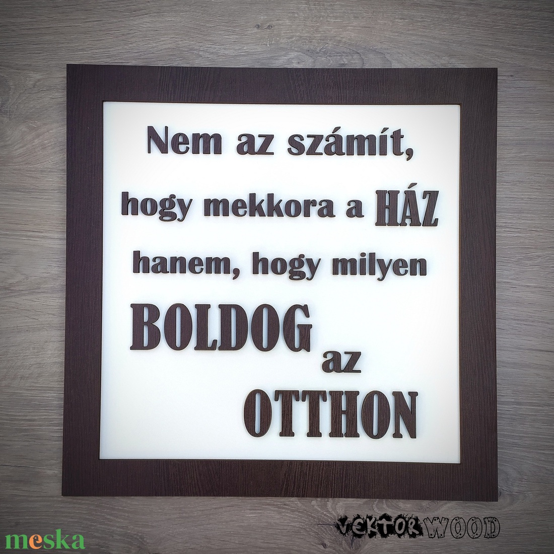 Nem az számít mekkora a ház... fali tábla - otthon & életmód - dekoráció - fali és függő dekoráció - felirat - Meska.hu Nem az számít mekkora a ház... fali tábla - otthon & életmód - dekoráció - fali és függő dekoráció - felirat - Meska.hu