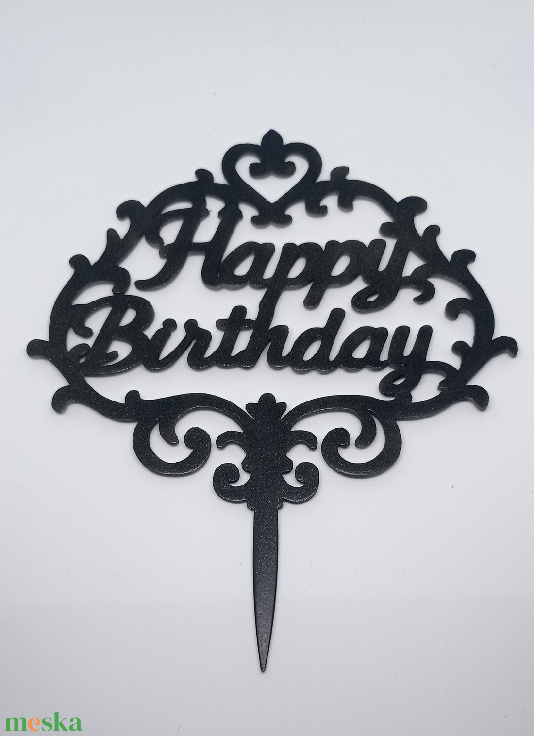 Happy Birthday - tortadísz - otthon & életmód - konyhafelszerelés, tálalás - sütés, főzés - sütidísz - Meska.hu