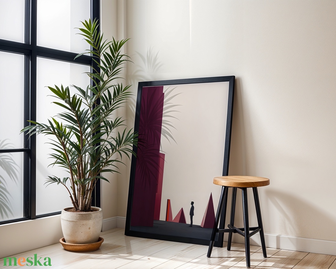 Modern Minimalista Geometriai Poszter - Digitális Letöltés - otthon & életmód - dekoráció - kép & falikép - poszter - Meska.hu