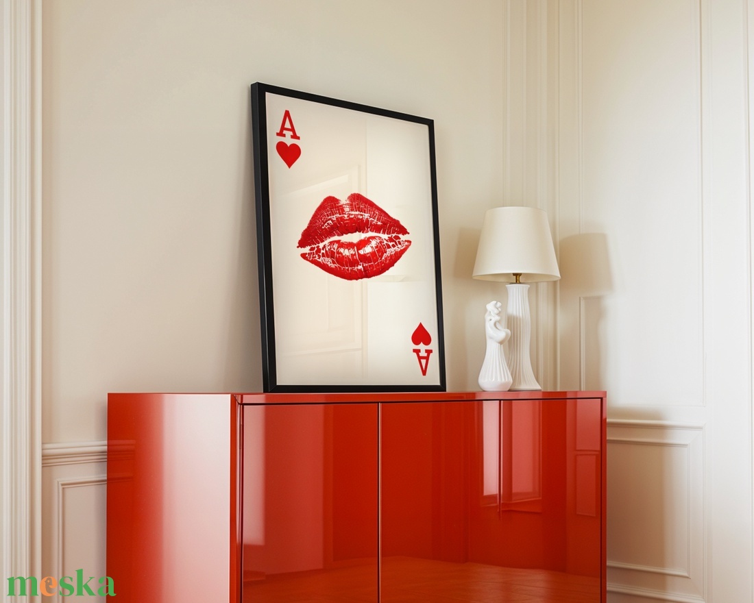 Kőr Ász Csók - Digitális Letöltés - otthon & életmód - dekoráció - kép & falikép - poszter - Meska.hu